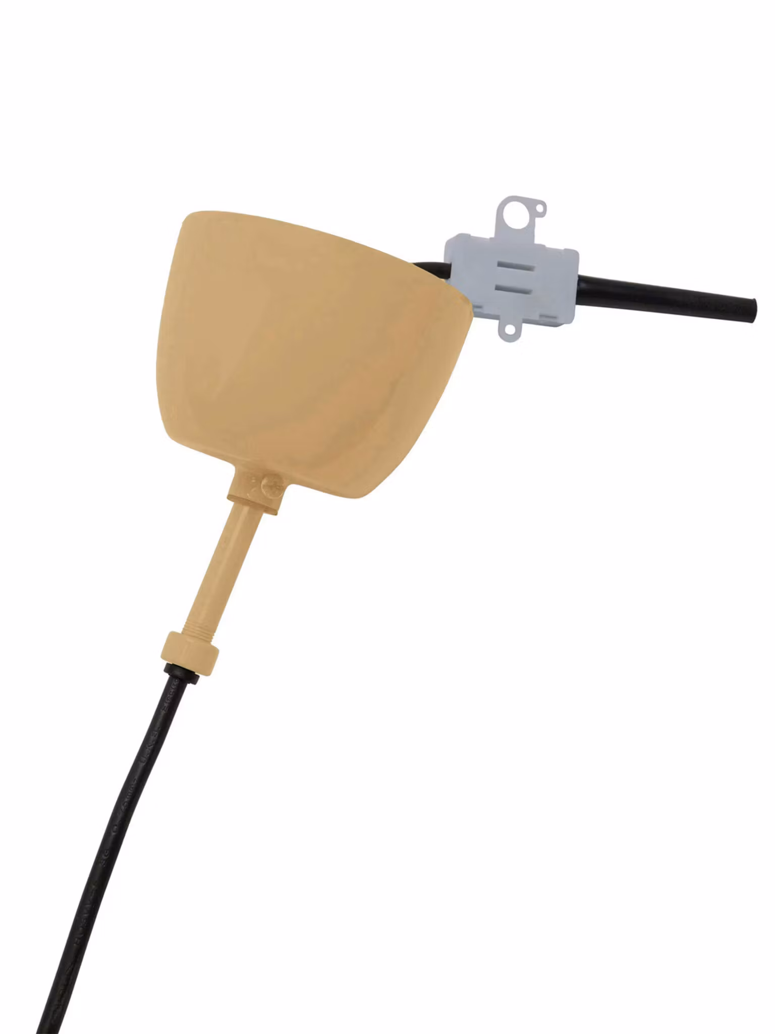 Wells taklampa Lejongul/guld 43cm