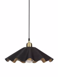Aira taklampa Svart/Mässing 41cm