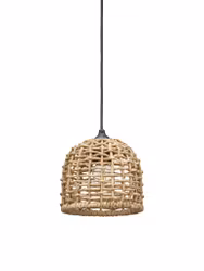 Cebu mini taklampa Natur 17cm