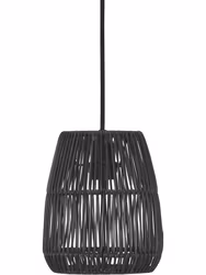 Saigon Taklampa Svart 18cm
