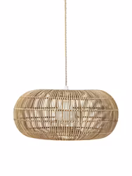 Zuri Taklampa Natur 51cm
