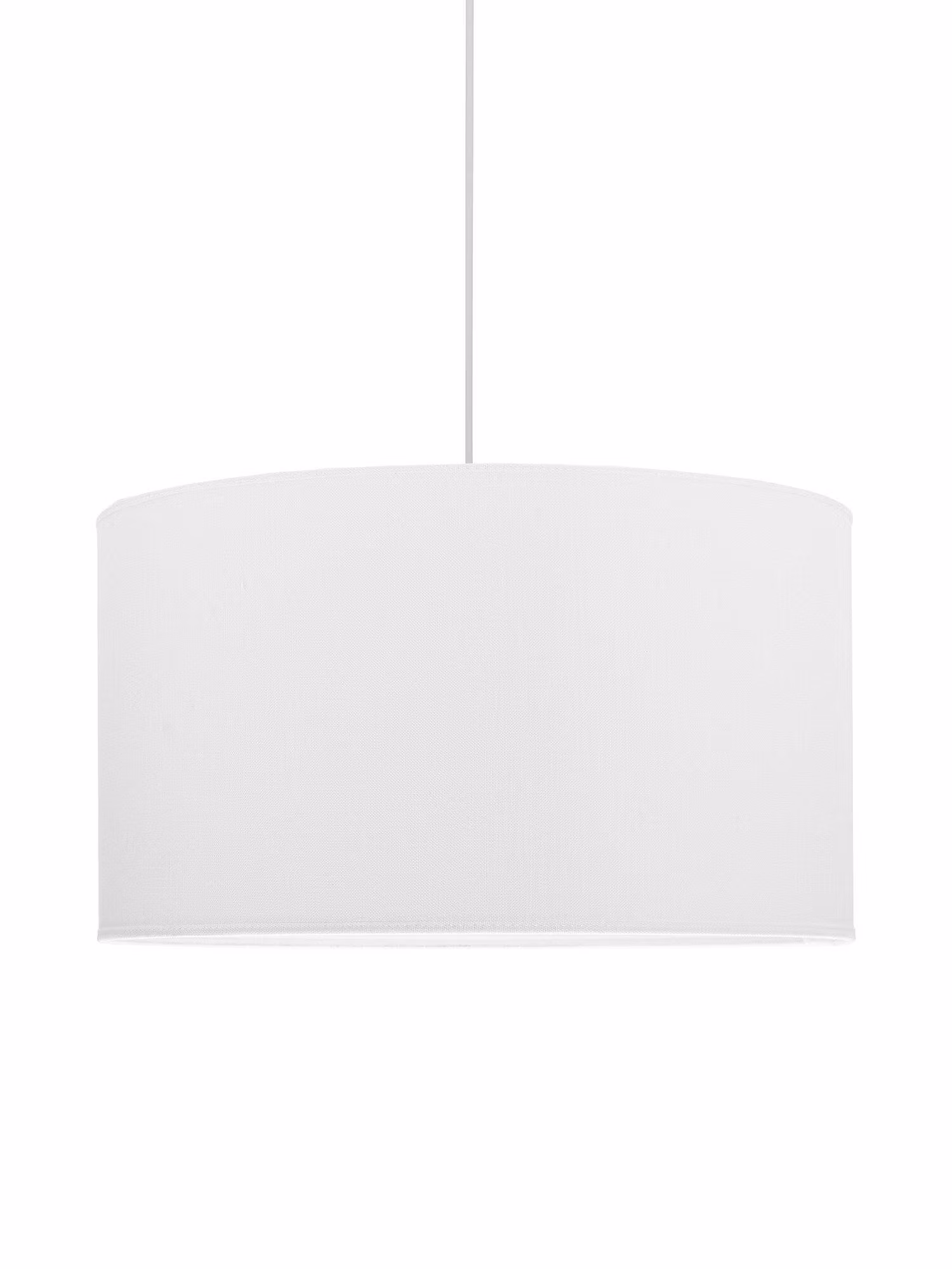 Sara Taklampa Linne Offwhite 55cm