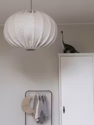 Hilma Takskärm Ljus Beige 40cm