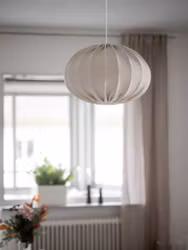 Hilma Takskärm Ljus Beige 50cm