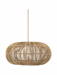 Zuri Taklampa Natur 61cm