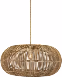 Zuri Taklampa Natur 61cm