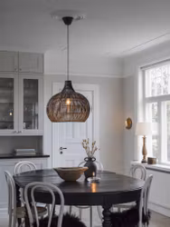 Martha Taklampa Natur/svart 50cm