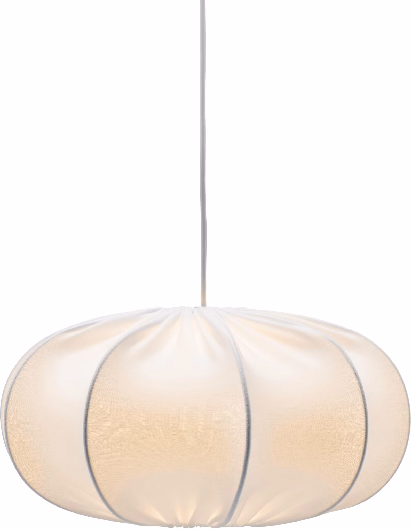 Dalia Takskärm Jersey Vit 40cm