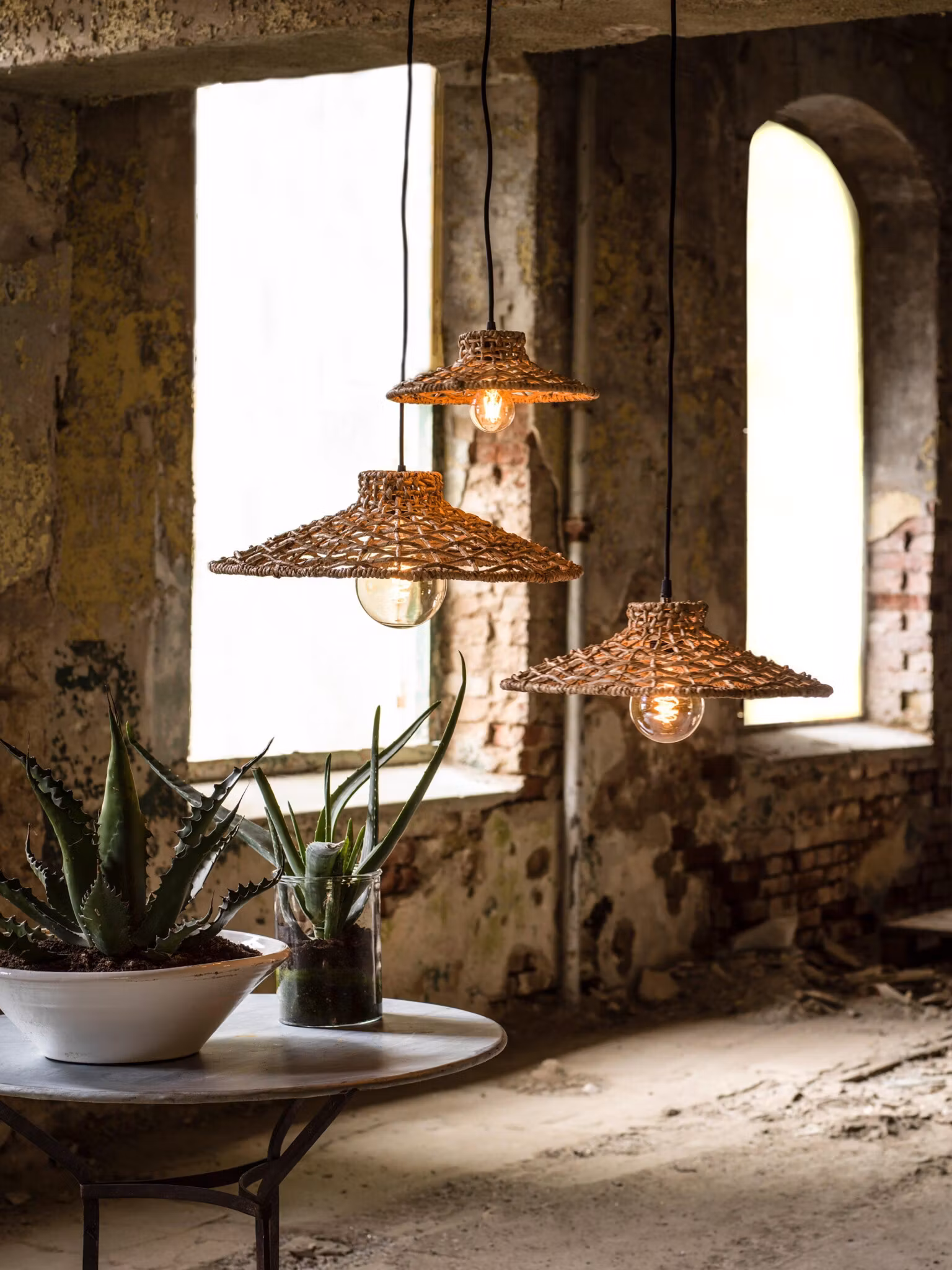 Sari Taklampa Natur 29cm