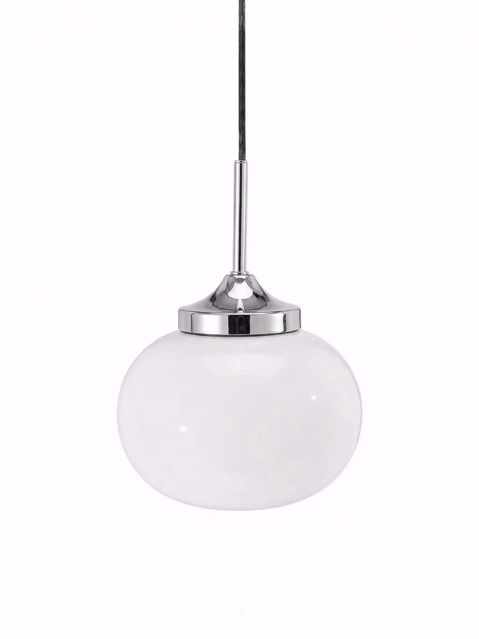 Elsy Fönsterlampa Vit krom D18cm