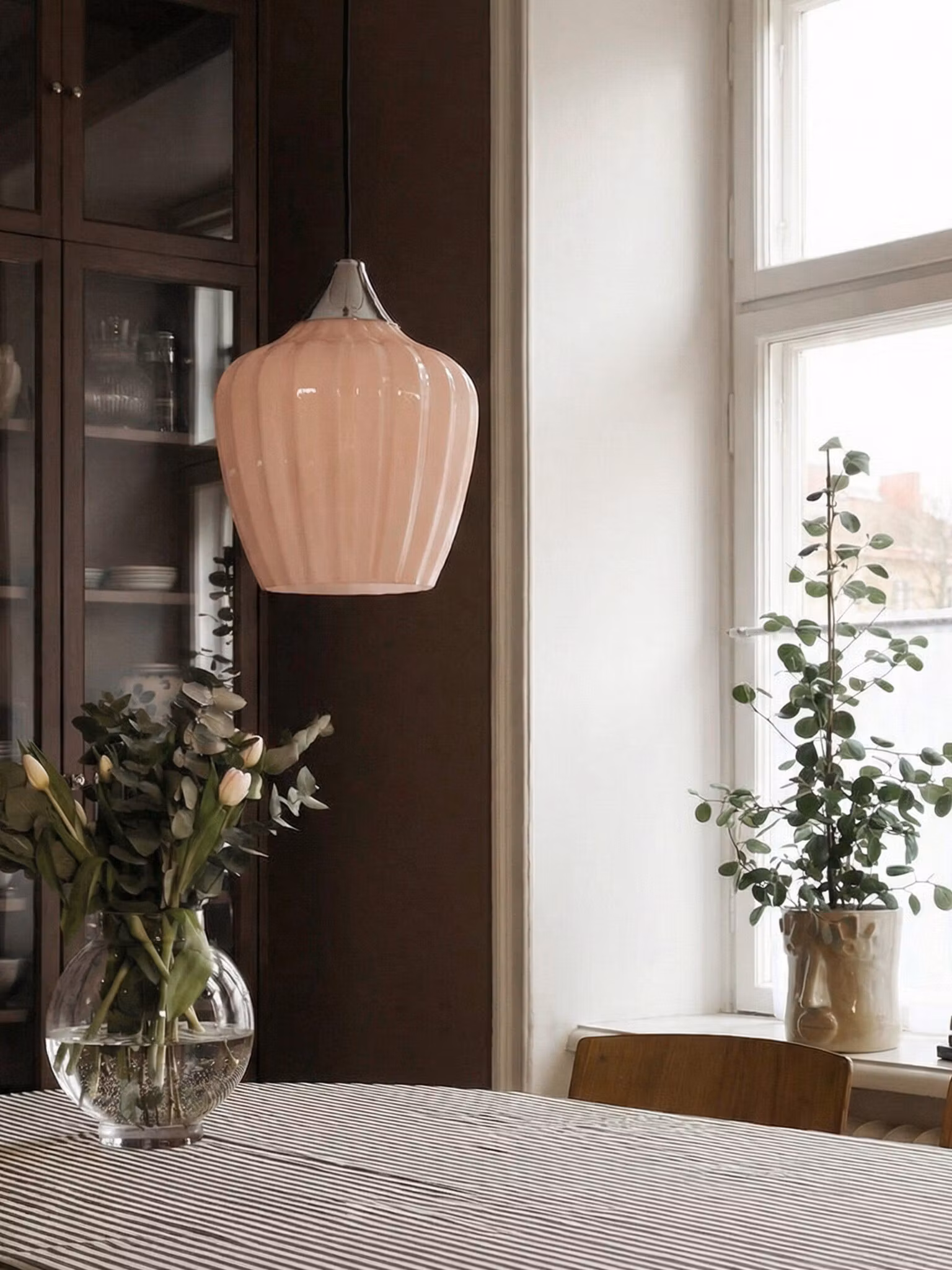Amalfi Taklampa Aprikos 25cm