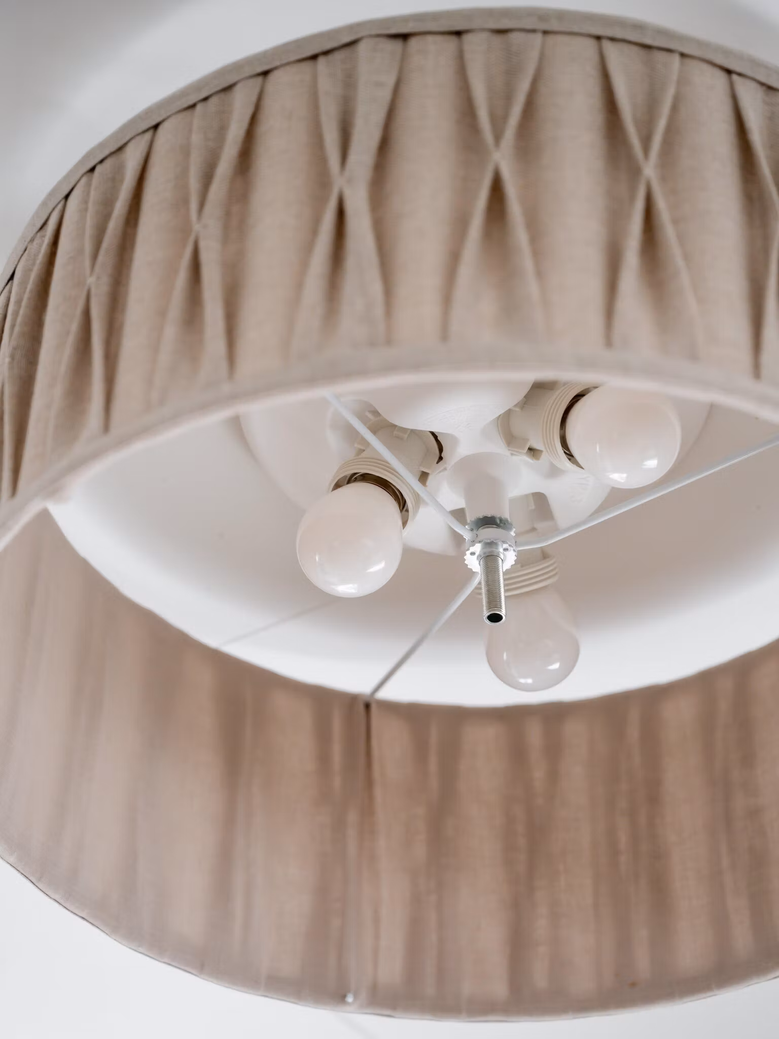 Plafond Plissé Stygn Natur 45cm