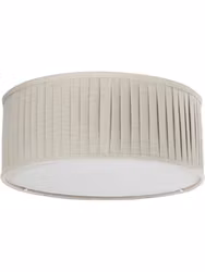Plafond Plissé Natur 45cm