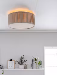 Plafond Plissé Natur 45cm