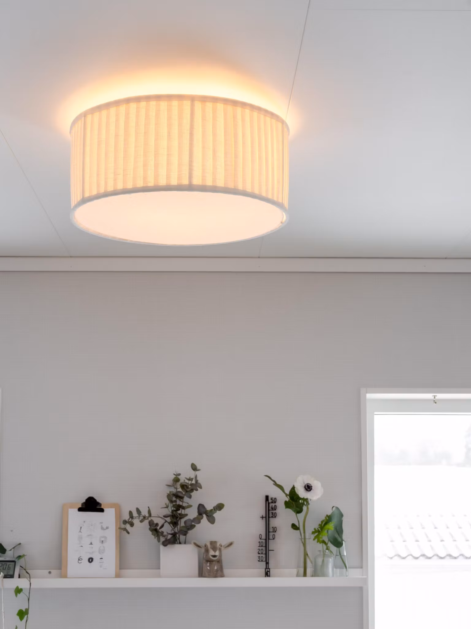 Plafond Plissé Offwhite 45cm