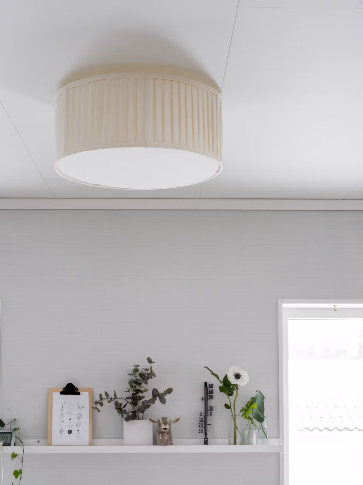 Plafond Plissé Offwhite 45cm