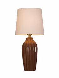 Lyon bordslampa 39cm Brun 39cm