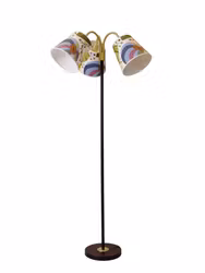Amy Golv BK3F Frank Svart/Mässing 150cm