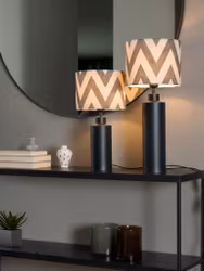 Solo Bordslampa Matt svart 45cm