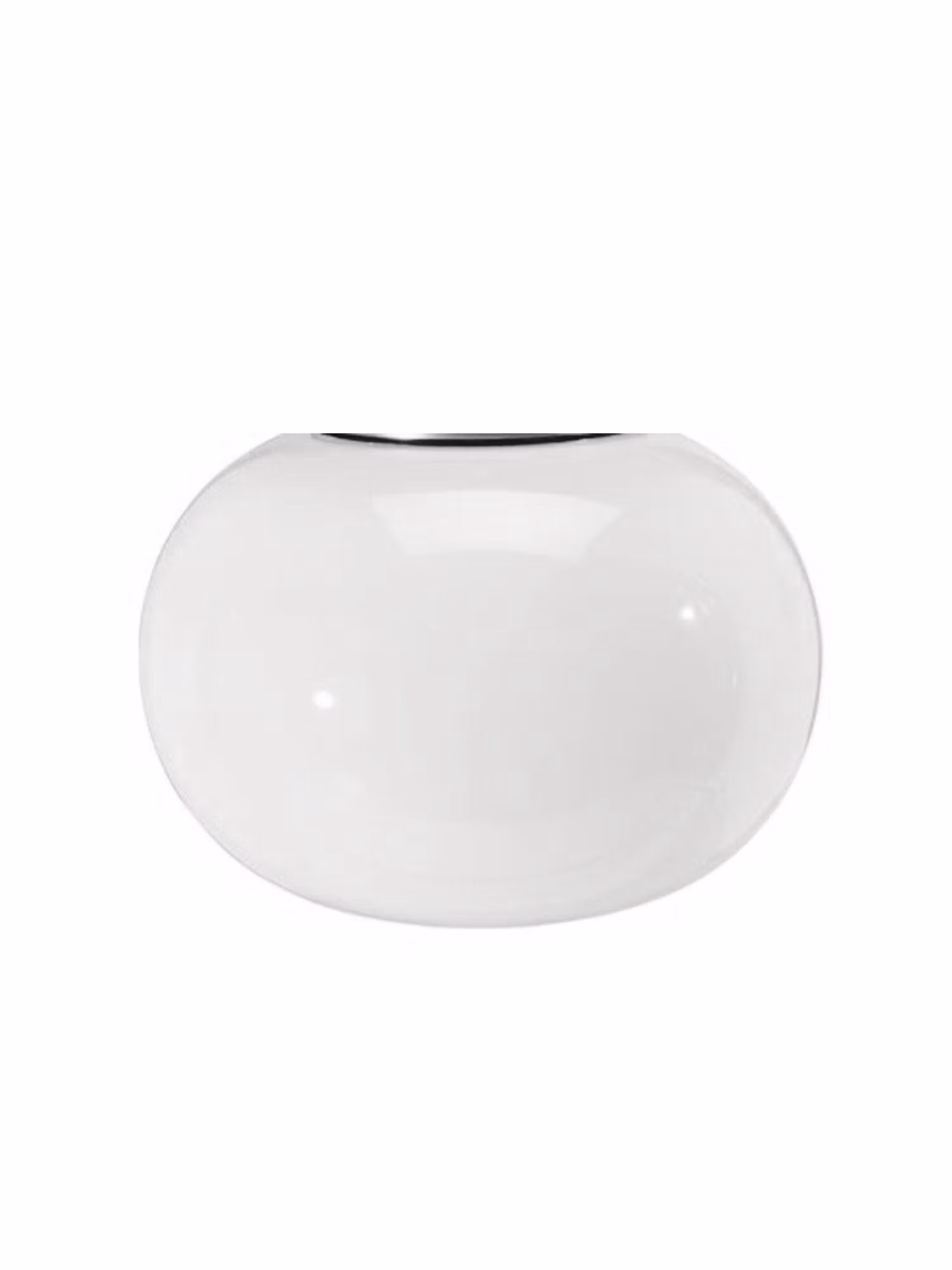 Elsy reservglas Vit 18cm