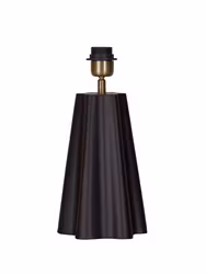 Aira lampfot Svart/Mässing 34cm