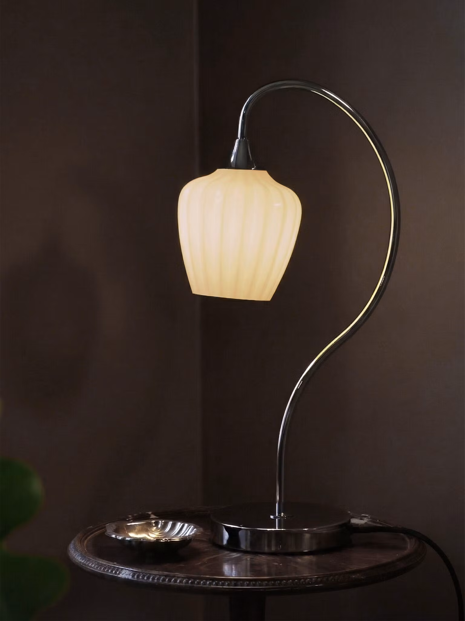 Amalfi Bordslampa Aprikos 50cm