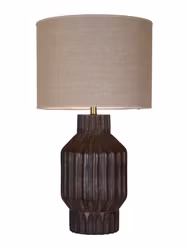 Turi Bordslampa Burn brown 64cm