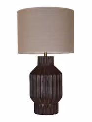 Turi Bordslampa Burn brown 64cm