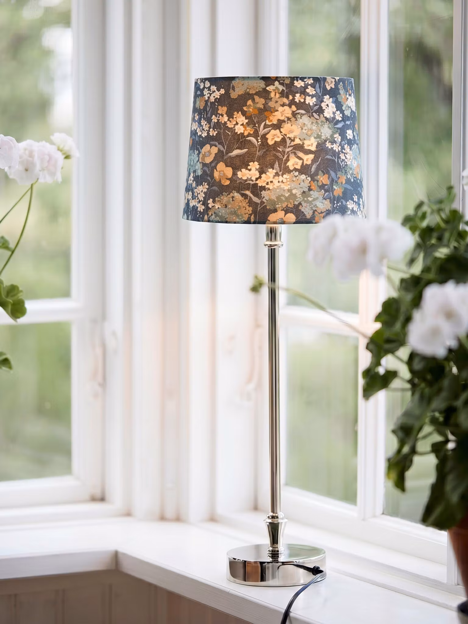 Sofia Lampskärm Äng Blå 20cm