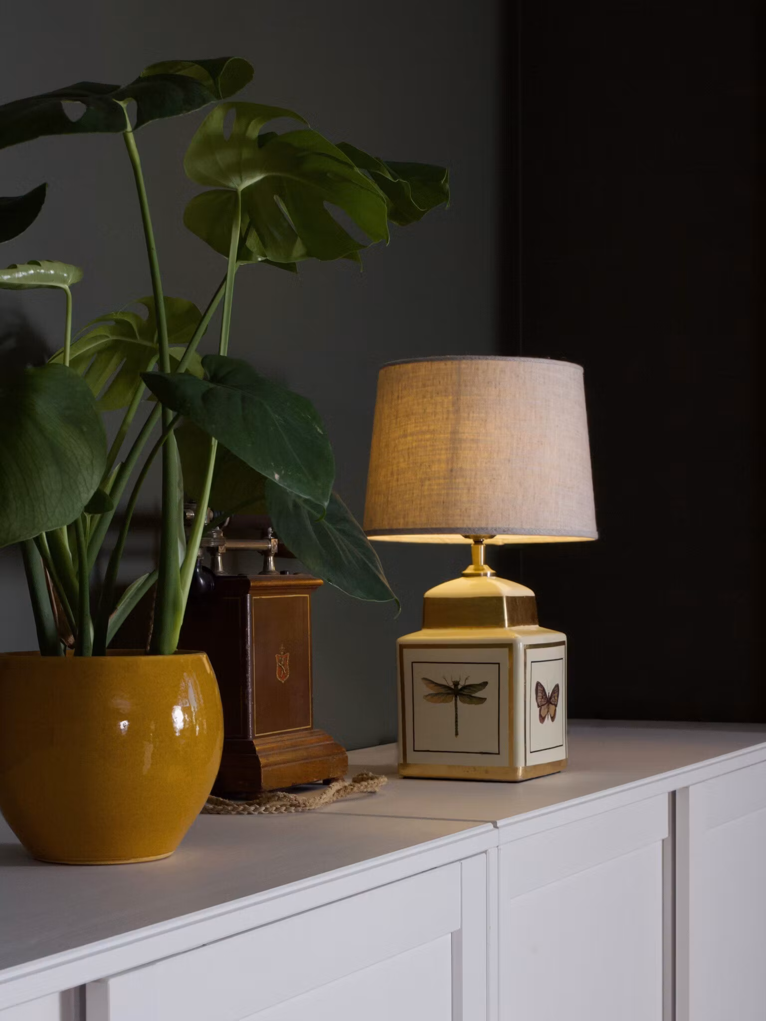 Lucca Bordslampa Sand 45cm