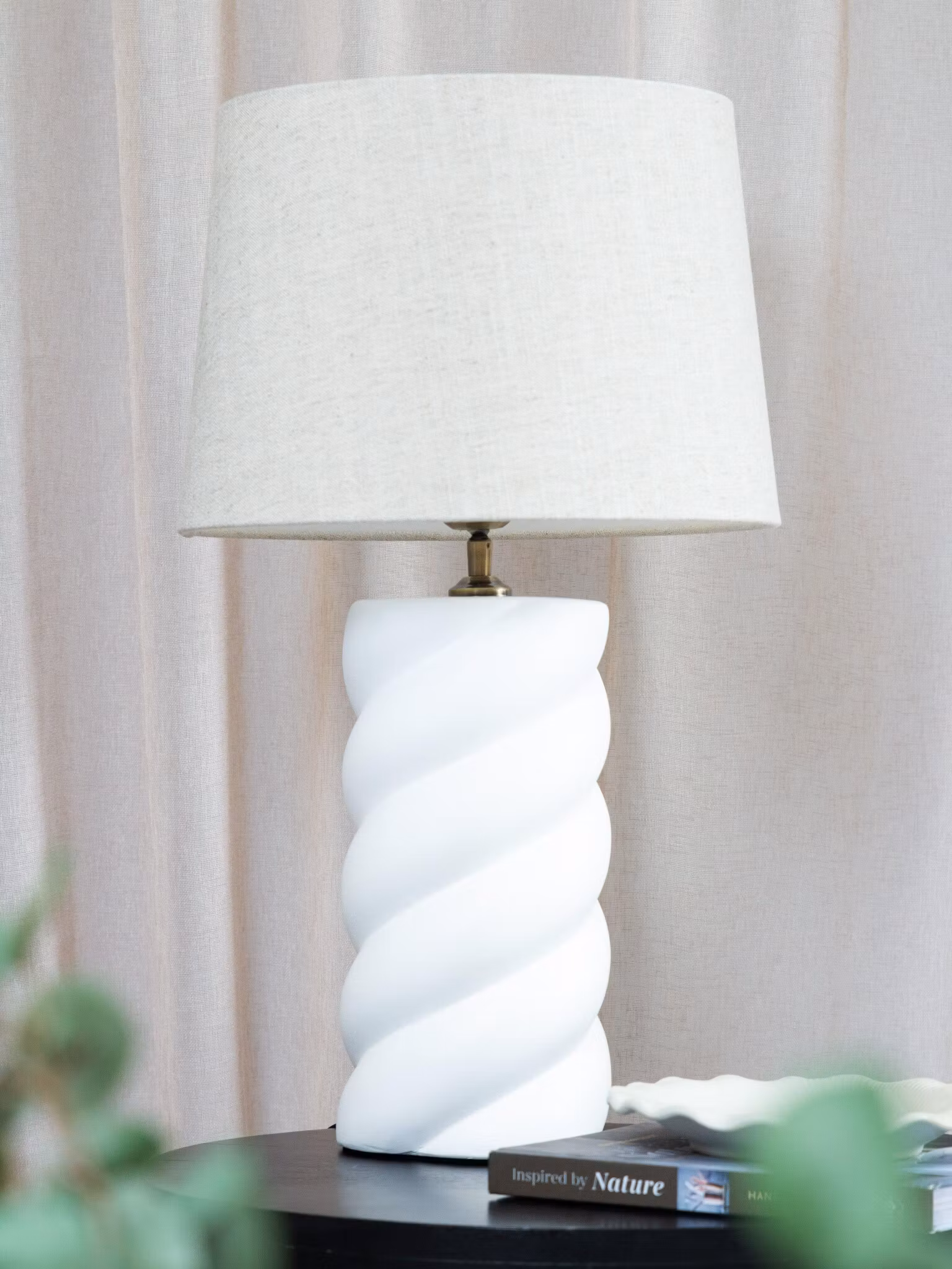 Spin lampfot 65cm Sofia Florenzo skärm