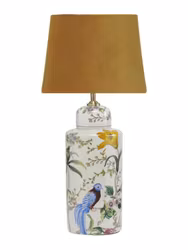 Li Na Bordslampa Ockra Ceramic 63cm