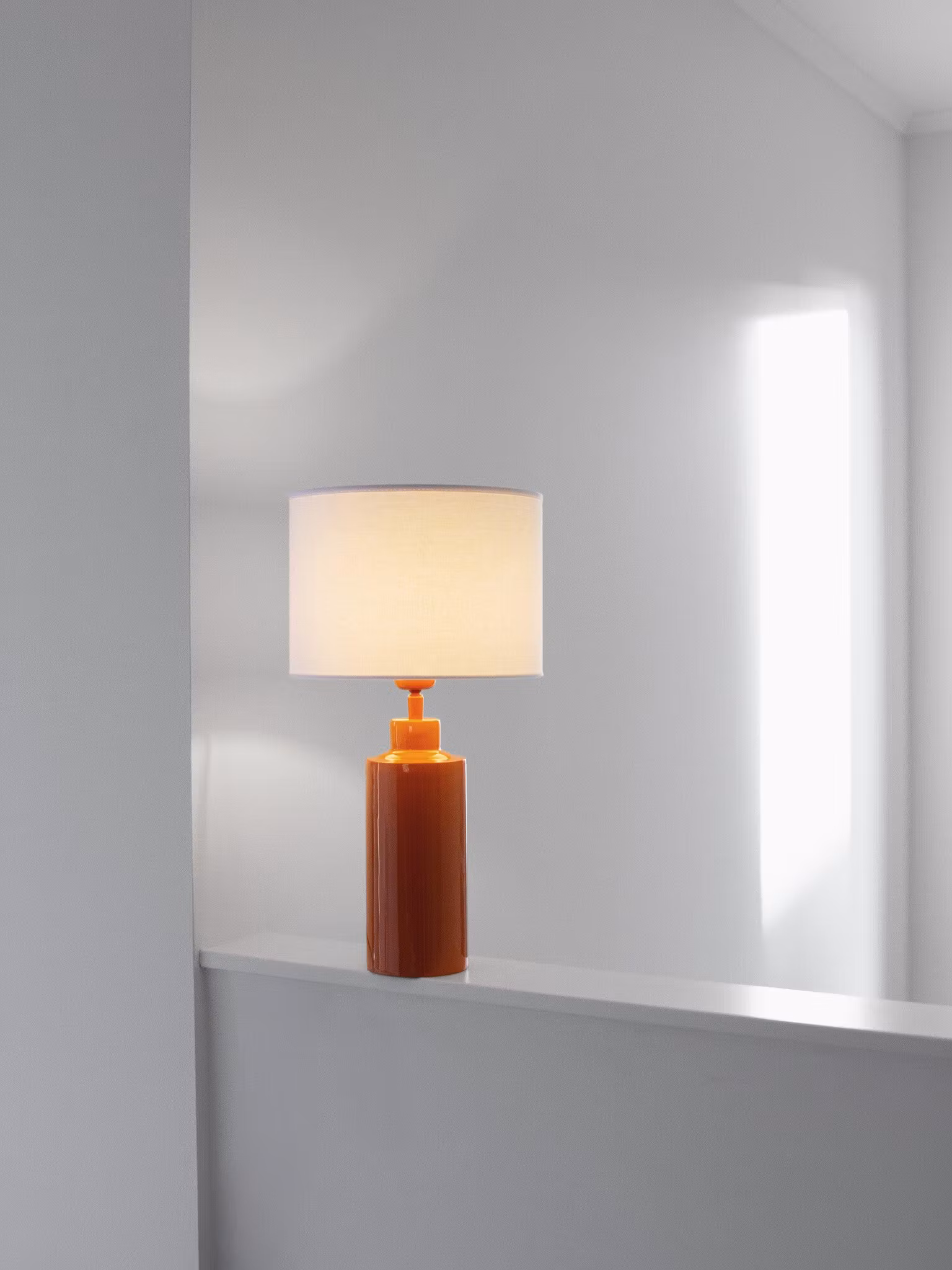 Solo Bordslampa Blank orange 46cm