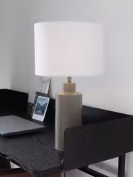 Solo Bordslampa Matt beige 46cm