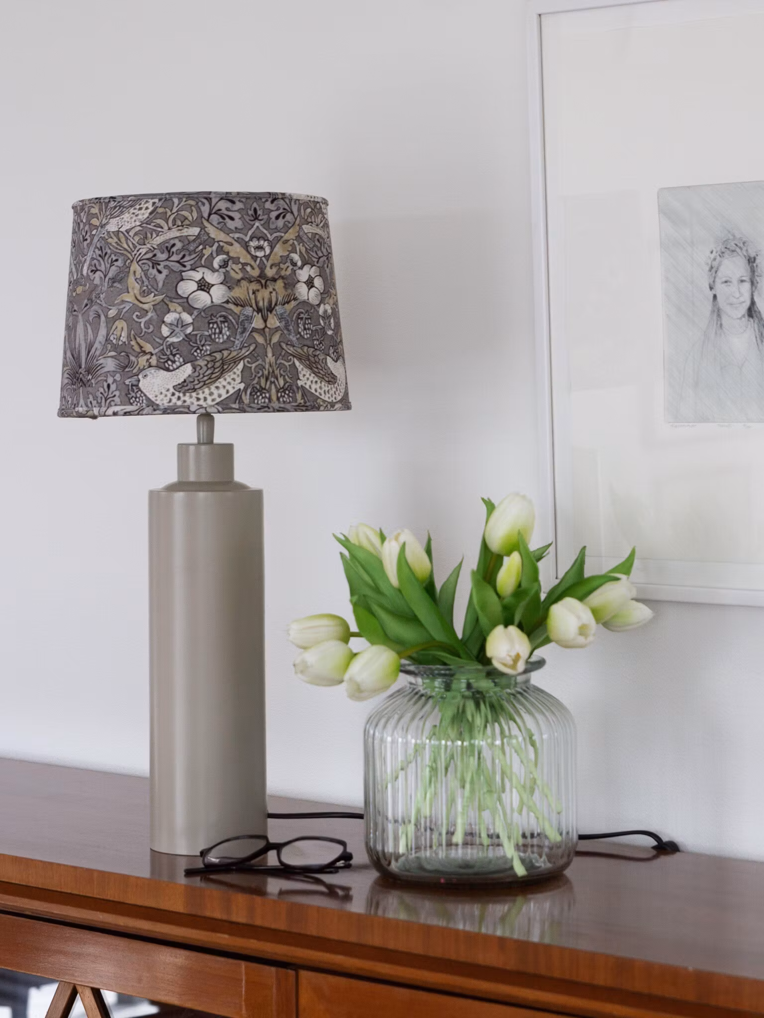 Solo Bordslampa Matt beige 57cm