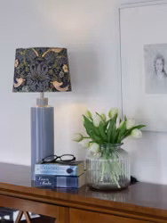 Solo Bordslampa Blank denim 57cm