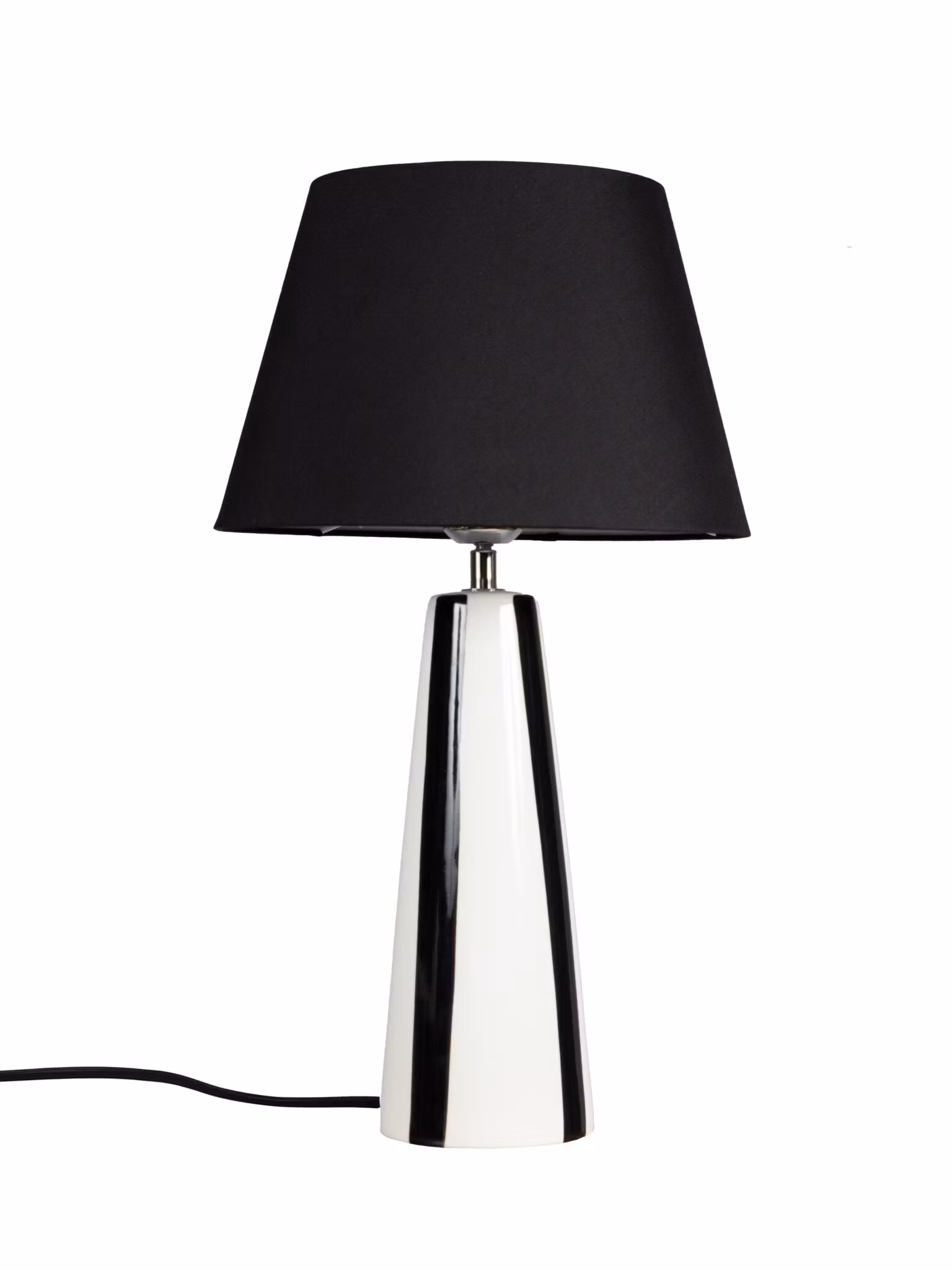 Leya bordslampa Svart/vit 54cm
