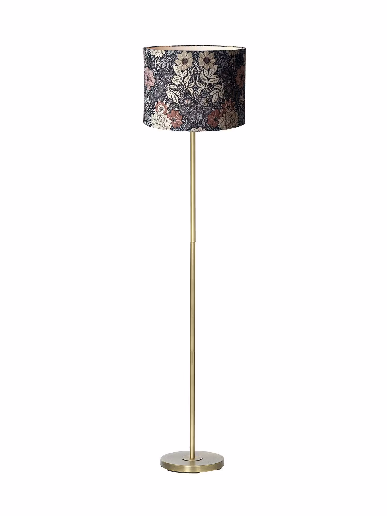 Amy Golv mässing Dahlia Brun 25cm