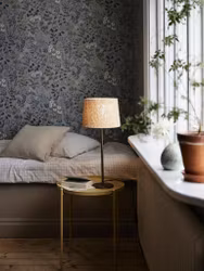Base bordslampa Eldertree Gul
