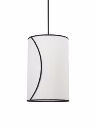 Ava takskärm Offwhite/svart 30cm