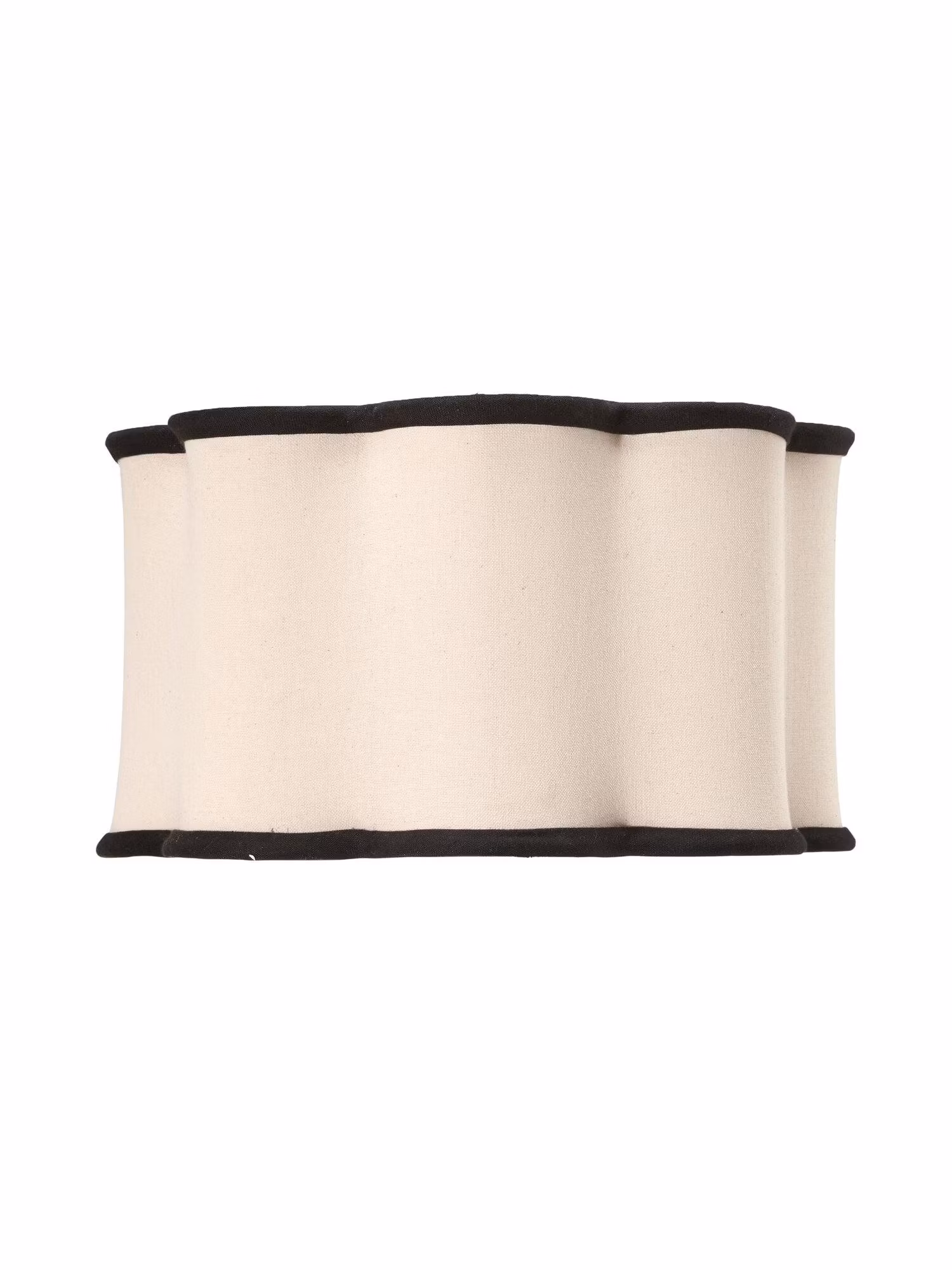 Judy lampskärm Natur/svart 35cm