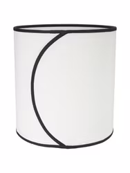 Celyn Ava lampskärm Offwhite/svart 30cm