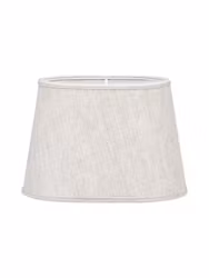 Omera Lampskärm Lin Natur/vit 20cm