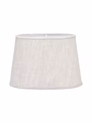 Omera Lampskärm Lin Natur/vit 23cm