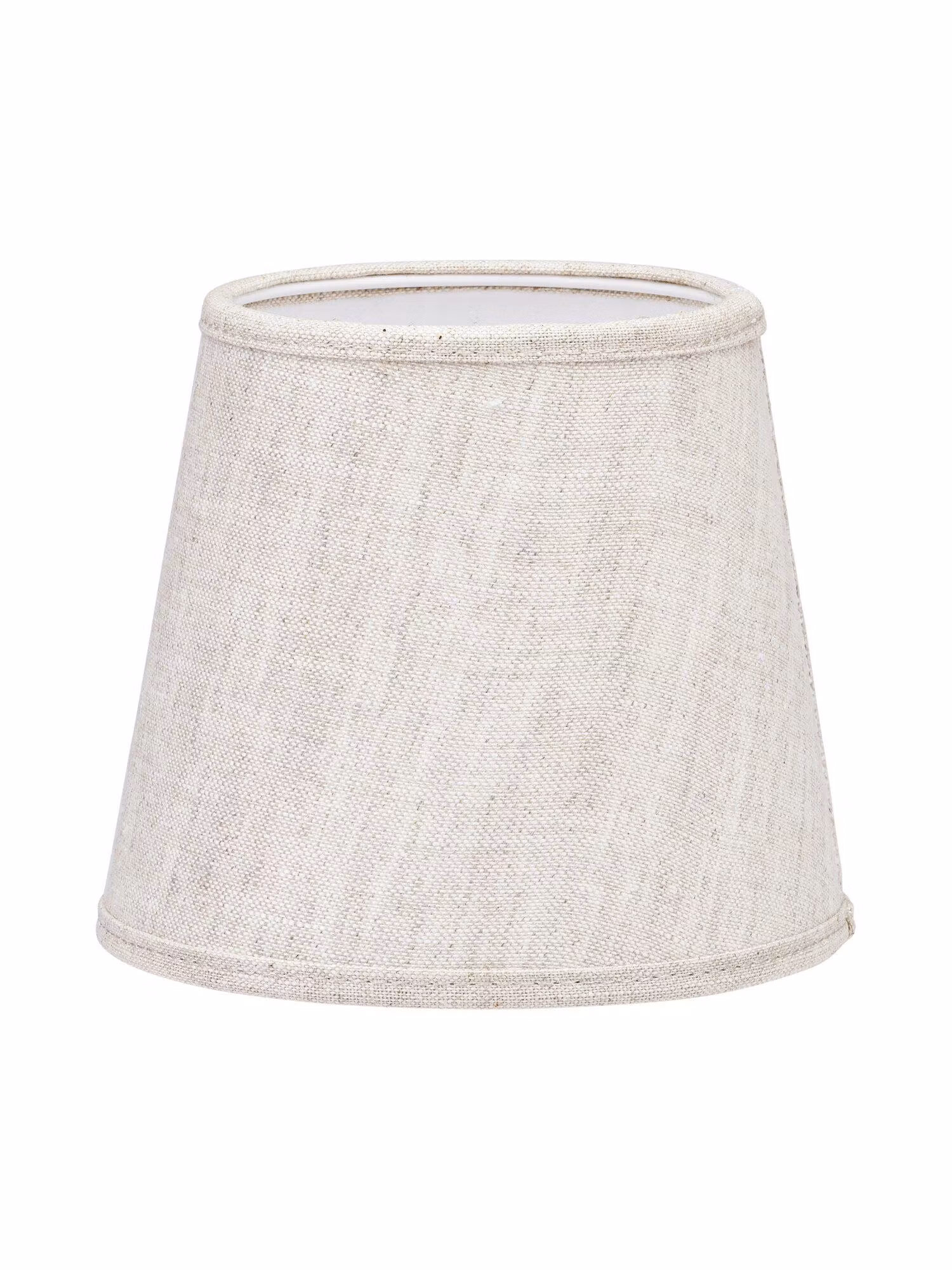Mia Lampskärm Lin Natur/vit 14cm