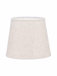 Mia Lampskärm Lin Natur/vit 24cm
