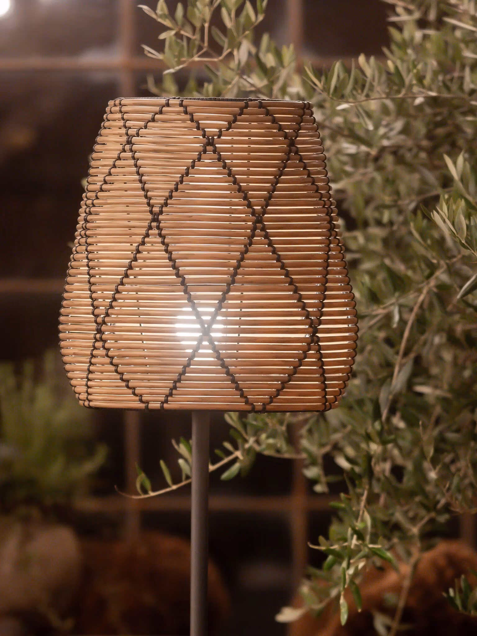 Agnar Lollo outdoor Grå bordslampa 71cm