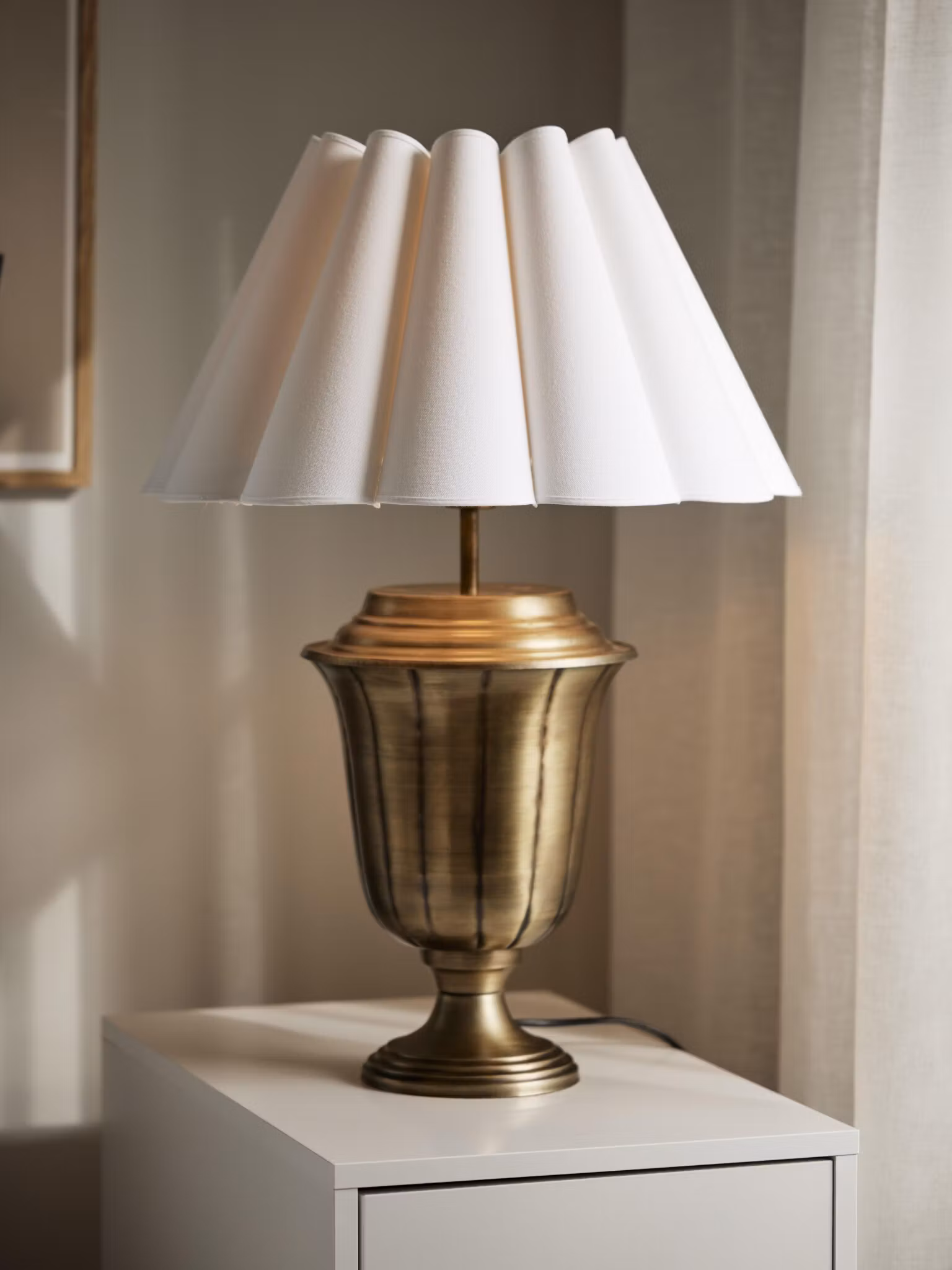 Freja Lampskärm Franza Vit 45cm