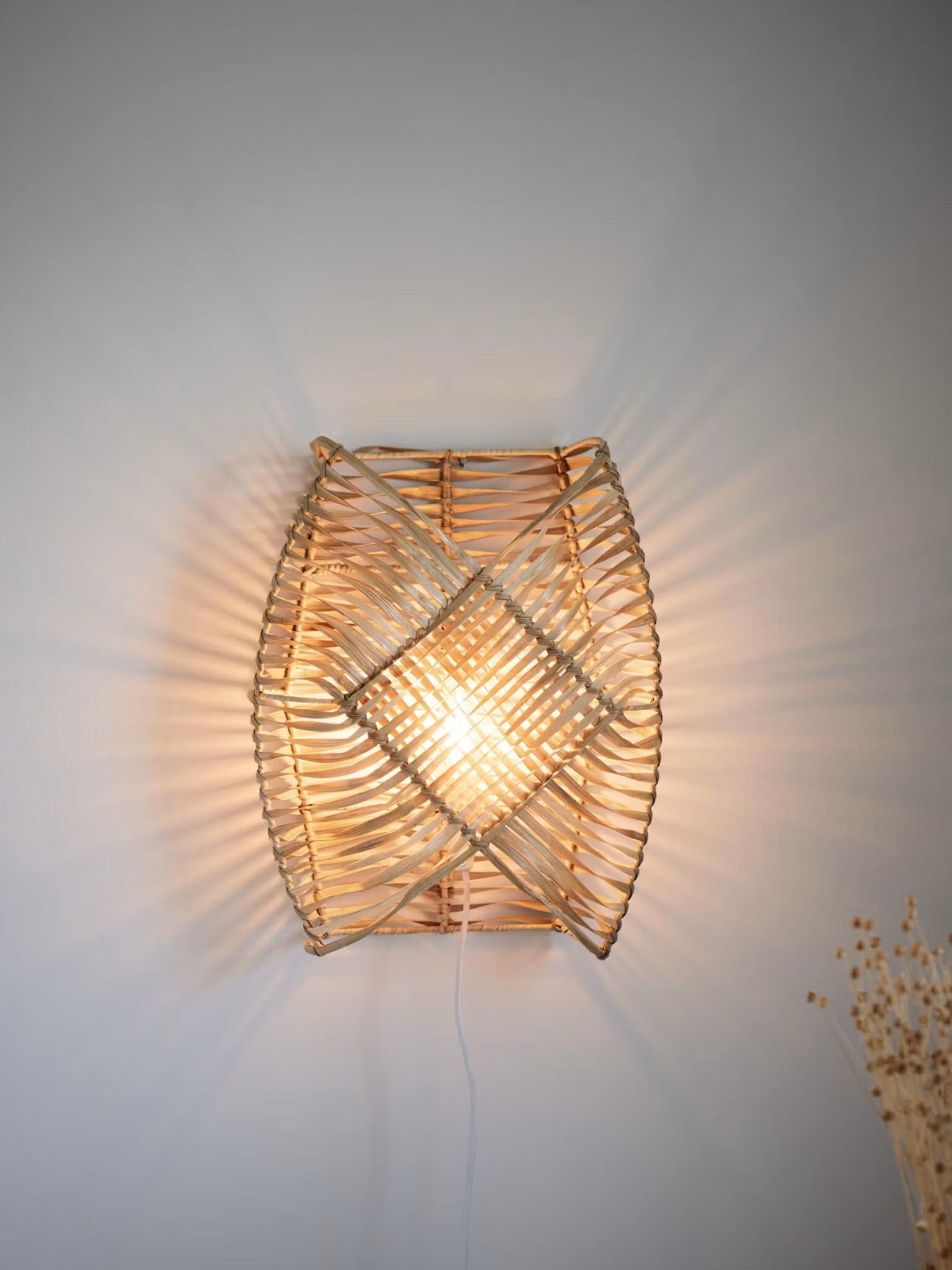 Zyla Vägglampa Natur 36cm