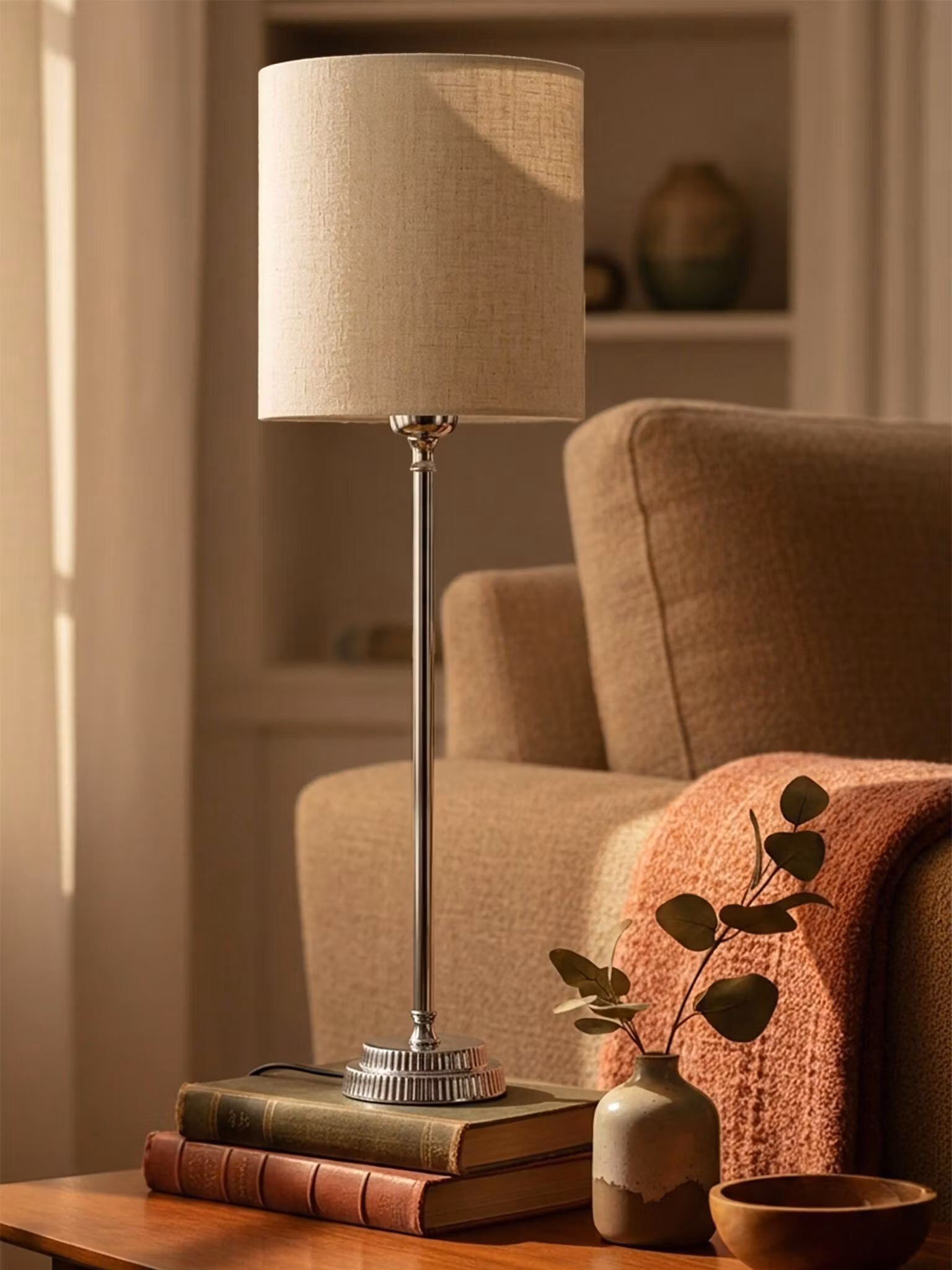 Kent bordslampa med Celyn skärm 61cm